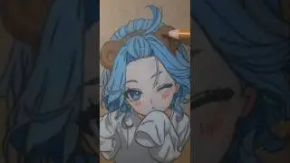 Genshin Impact Drawing Furina End 