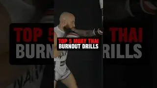 Top 5 Muay Thai heavy bag burnout drills to level up your conditioning 🔥 #muaythai