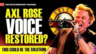AXL ROSE'S VOICE RESTORED? THIS COULD BE THE SOLUTION! GUNS N' ROSES NEWS!