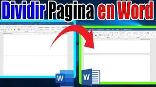 Como dividir una hoja en word 2022