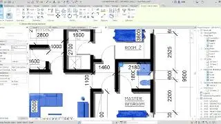 How to create complete building project in Revit 2023