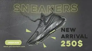 Shoe Motion Banner | BizzBytes | Adobe After Effects