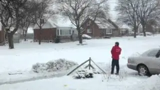 First snowball fight of 2016