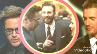 Robert Downey Jr x Chris Evans 