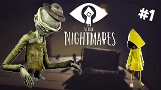 Little Nightmares полное прохождение Маленькие Кошмары ПОБЕГ ИЗ ТЮРЬМЫ 1 часть