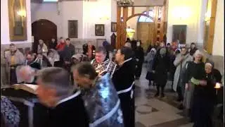26 марта 2023 года. Вечерня, Пассия III