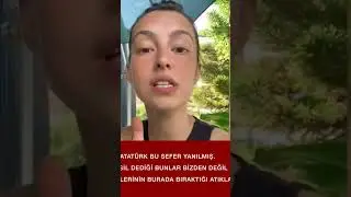 M.K ATATÜRK BU SEFER YANLIŞ YAPMIŞ  YENİ NESİL DEDİĞİ BUNLAR BİZDEN DEĞİL