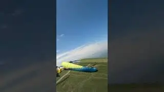 90 degrees take-off across the start in Çameli, Turkey #paragliding #takeoff