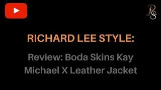 Review: Boda Skins Kay Michael X Leather Jacket