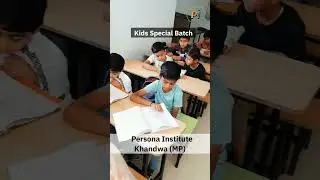 Kids special Reading, Writing & Speaking batch at Persona Institute 