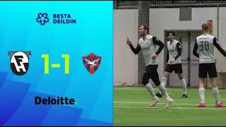 FH 1 - 1 Valur | FH-ingar stela stigi undir lok leiks | Mörk leiksins í boði Deloitte