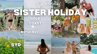 The annual sister holiday 👙 | 9 hour road trip to the Gold Coast 🚙