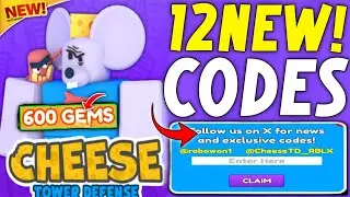⚠️UPDATE!⚠️ CHEESE TD ROBLOX CODES NOVEMBER 2024 - CHEESE TD CODES - CHEESE TOWER DEFENSE CODES
