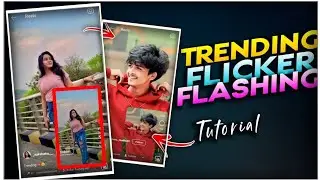 Instagram trending reels video editing | flash effect video tutorial