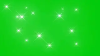 Blinking Stars Green Screen Effects💚💚💚