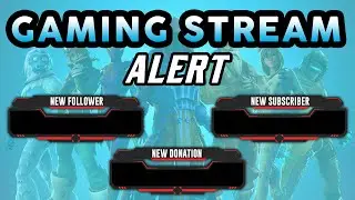 How to Design Twitch Alert Design!! Adobe Illustrator Design!! Twitch Design