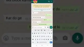 Ma block Krna Lagi Huu...🔥 // Best Love Chatting ❣️