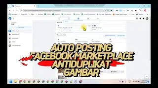 AutoPost Facebook Markteplace Anti Duplikat Gambar Chrome Ekstensi