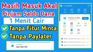 TANPA DITOLAK! Cara Pinjam Saldo DANA Langsung Cair | Pinjol Yang Mudah di Acc | Pinjol Bunga Rendah