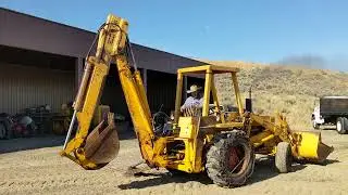 Case 580B 2wd. backhoe