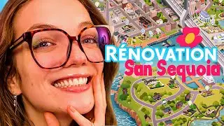 Here's my BEST city renovation: San Sequoia. (I'm so proud!) 🌼