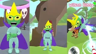 Raja Alien Dimakan Dinosaurus Mencari Alien ke Zaman Purba 🤣| Wilson Kiddy