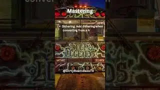 mastering tips #shorts  #audio  #ableton  #flstudio  #dirtybeats #tips #learning  #producer