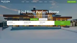 React Responsive Real Estate Website Tutorial | React Js Projects for Beginners