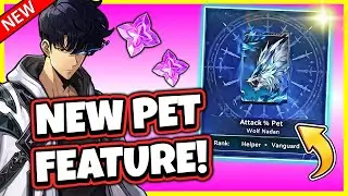 NEW PET FEATURE LEAK!? A WHOLE NEW SYSTEM COMING INTO THE GAME!? [Solo Leveling: Arise]