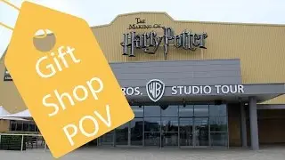 Harry Potter Studio Tour London Gift Shop POV