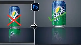 Correct way to make reflection effect on Photoshop | Photoshop Tutorial