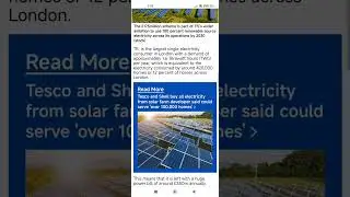 Sadiq Khan unveils plans to run Tube network on solar power farms built in leafy London suburbs
