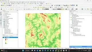 Projecting Raster layer using QGIS