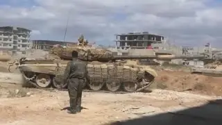 ᴴᴰ Tanks with GoPro's™ storming South Darayya Syria Part I ♦ subtitles ♦
