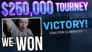 We played in a * $250,000 * Tourney - and WON