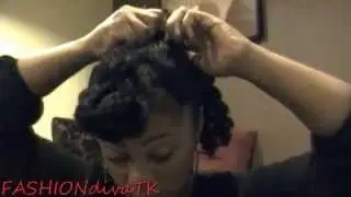 Natural Hair - Protective hair style #1