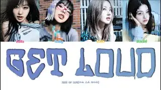 KISS OF LIFE(키스 오브 라이프) - GET LOUD [COLORED CODED LYRICS + ПЕРЕВОД НА РУССКИЙ]