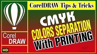 4 Color Separation + Print Setting in CorelDraw - 2018