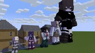 Size comparison of MILS giantess characters
