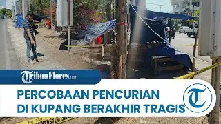 Percobaan Pencurian di Lapak Semangka Kupang, Mertua Tewas Ditikam, Menantu Luka Parah