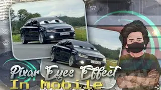 Pixar Eye in Real Life Cars - Alightmotion / Car Video Editing Malayalam|Alightmotion