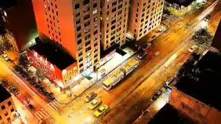 Degraded City Traffic Animation Motion Background Stock Video Footage Free For Editing