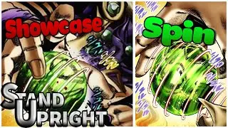 Stand Upright Showcase Spin