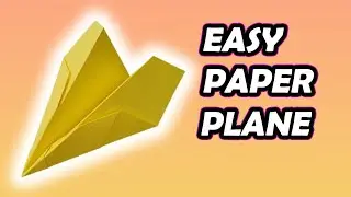 Learn how to make a simple paper airplane using the Japanese art of #origami