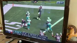 Cam Newton first Patriots TD