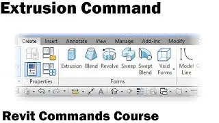 Revit Commands Course - Extrusion