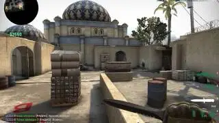 Эйс на ЛЕМАХ CS:GO 1vs5 (Без монтажа) dust 2