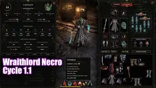 Wraithlord Necromancer CoF - Last Epoch 1.1 Harbingers of Doom #lastepoch