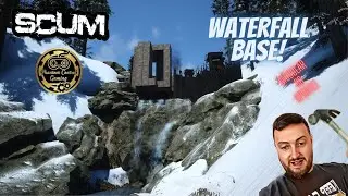 Check Out This Sweet Base I Built On A Waterfall In Scum! (Modular Base Building Update)