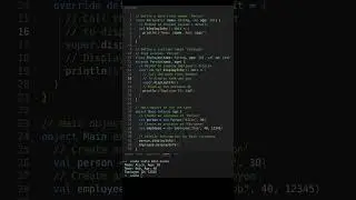 Scala OOP: Defining and Using Classes